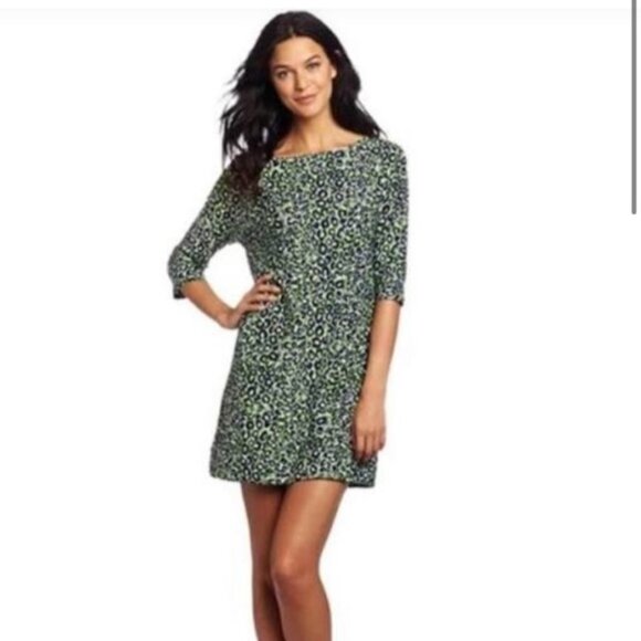 Lilly Pulitzer Cassie Leopard Print Dress - Picture 1 of 12